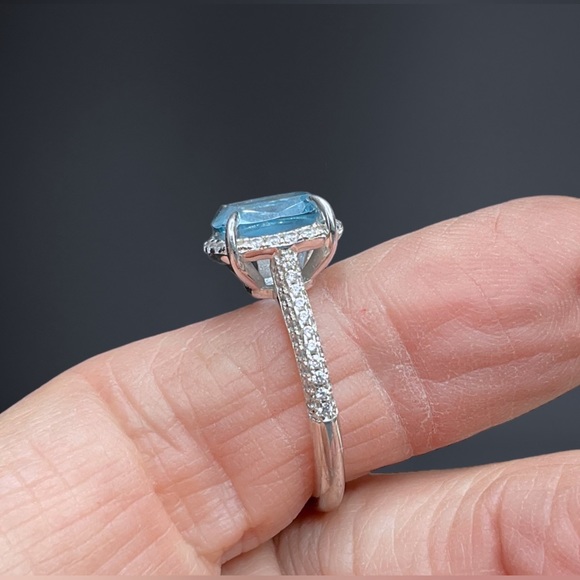 🌺Lafonn Blue Topaz Ring - Picture 6 of 15